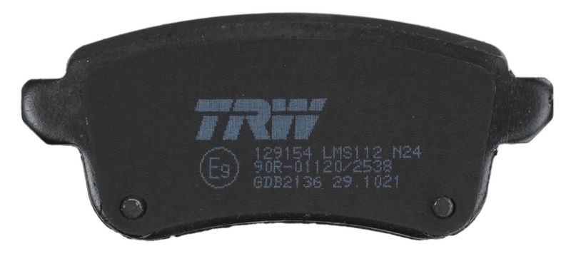 TRW GDB2136 Brake Pad Set, disc brake