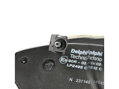 Set placute frana,frana disc LP2492 DELPHI