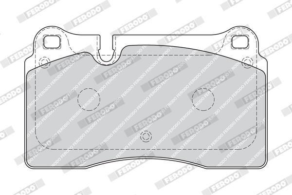 FERODO FDB1877 Brake Pad Set, disc brake
