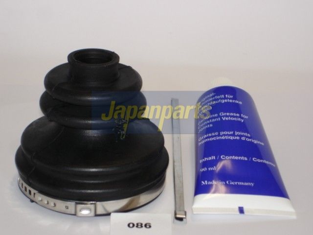 JAPANPARTS Gofruotoji membrana, kardaninis velenas