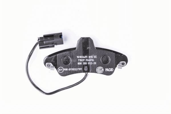 HELLA PAGID 8DB 355 012-201 Brake Pad Set, disc brake