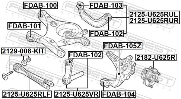 Puks, FEBEST FDAB-101