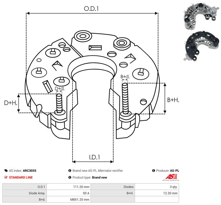 Seadistaja, generaator, AS-PL ARC3055