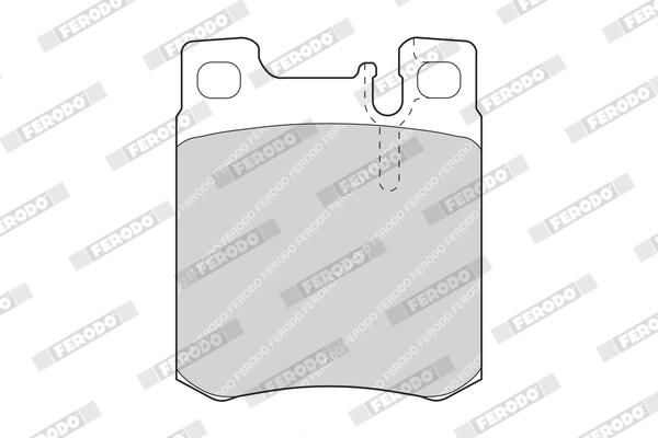 FERODO FDB799 Brake Pad Set, disc brake