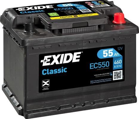 EXIDE Indító akkumulátor EC550