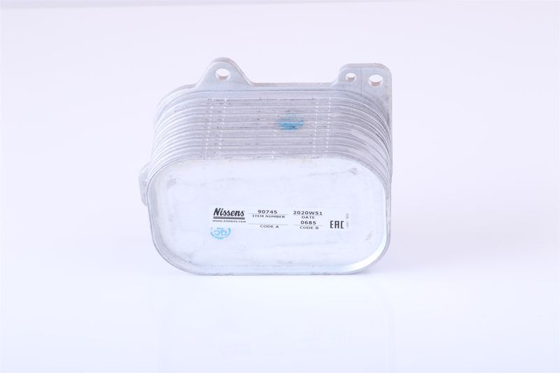 Õliradiaator, mootoriõli, NISSENS 90745