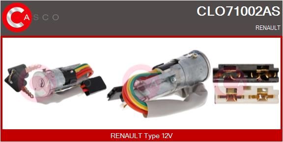 BLOCAJ VOLAN CASCO CLO71002AS