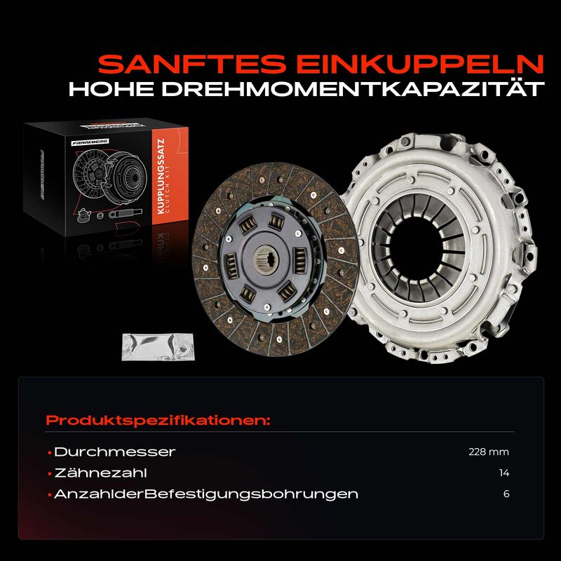 Frankberg 5481FB0037639 Clutch Kit