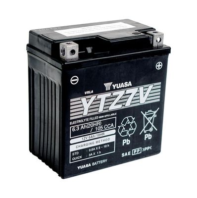 Yuasa Starter Battery YTZ7V