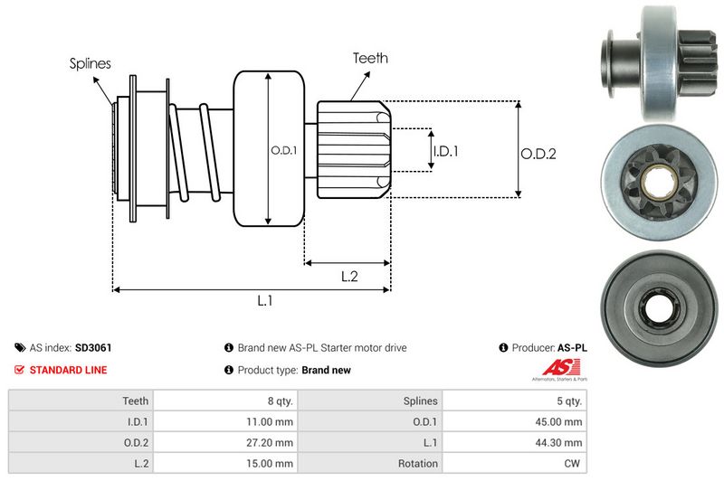 Vabajooks, starter, AS-PL SD3061