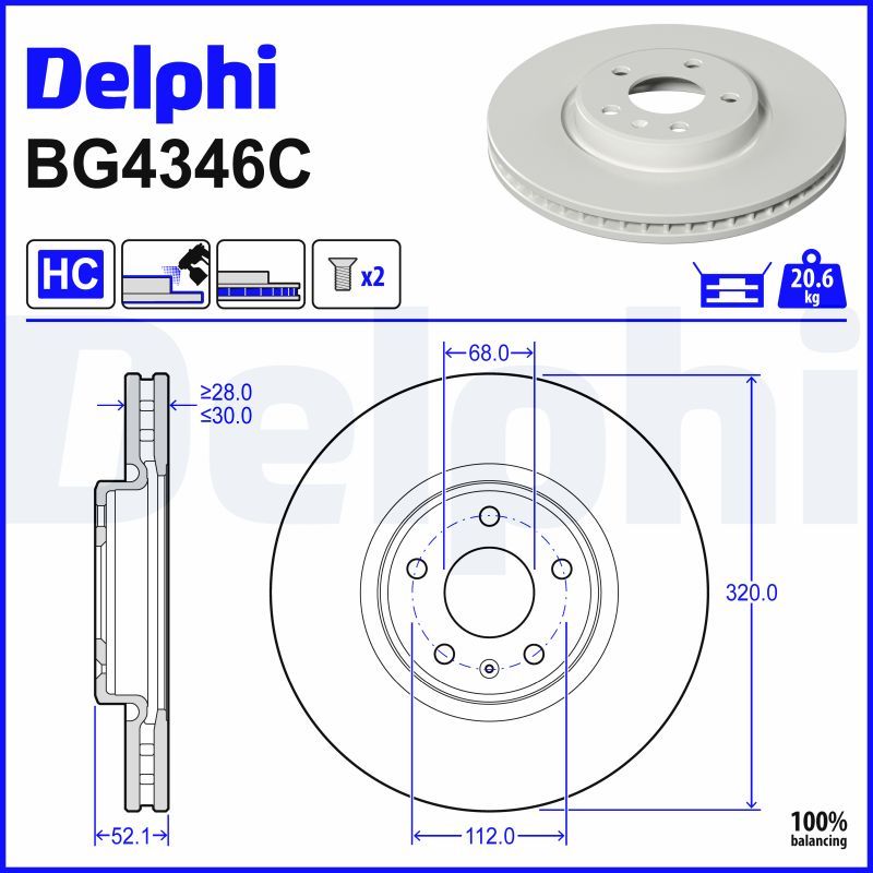Piduriketas, DELPHI BG4346C