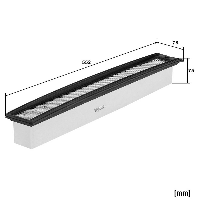 Cabinefilter (545x75, panel)