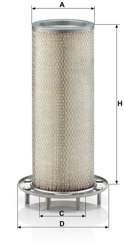 Oliefilter (breedte: 45 mm, buitendiameter: 38 mm) past: YAMAHA TT, TT-R, WR, YFM, YZ 250-426 1987-2013