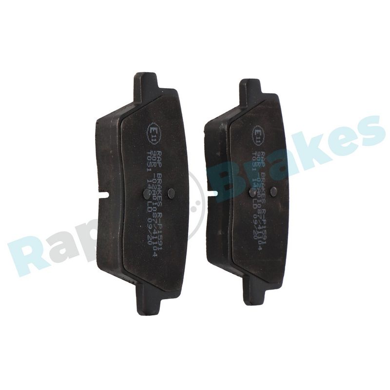 RAP BRAKES R-P1591 Brake Pad Set, disc brake