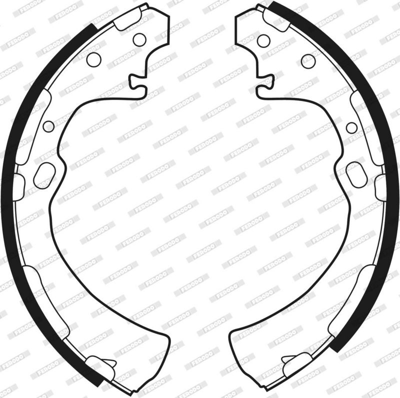 Juego de zapatas de frenos