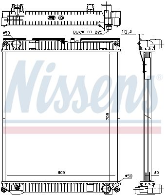 Теплообменник NISSENS