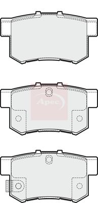 APEC Brake Pad Set, disc brake PAD1828