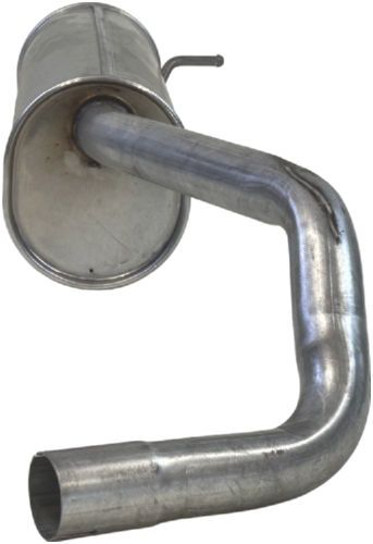 Uitlaatsysteem achterste geluiddemper past: SEAT IBIZA IV, IBIZA IV SC, IBIZA IV ST  SKODA FABIA III 1.2 08.14-06.21
