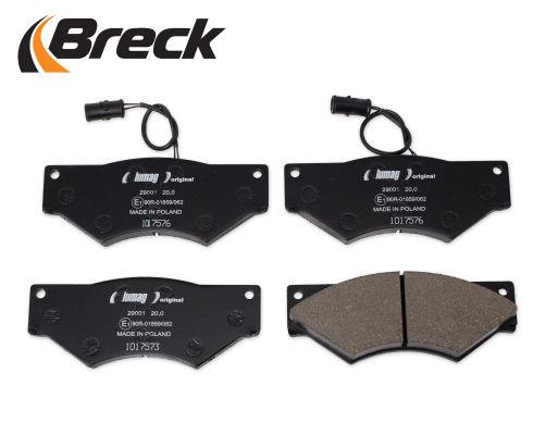 BRECK 290010090210 Brake Pad Set, disc brake