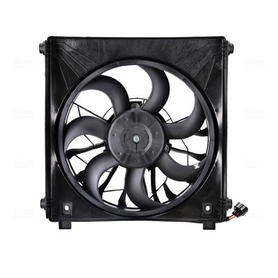 Ventilator, motorkøling