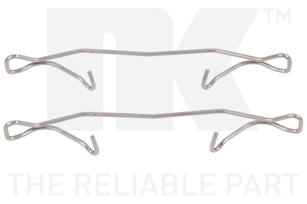 Комплект приладдя, накладка дискового гальма, Nk 7936180