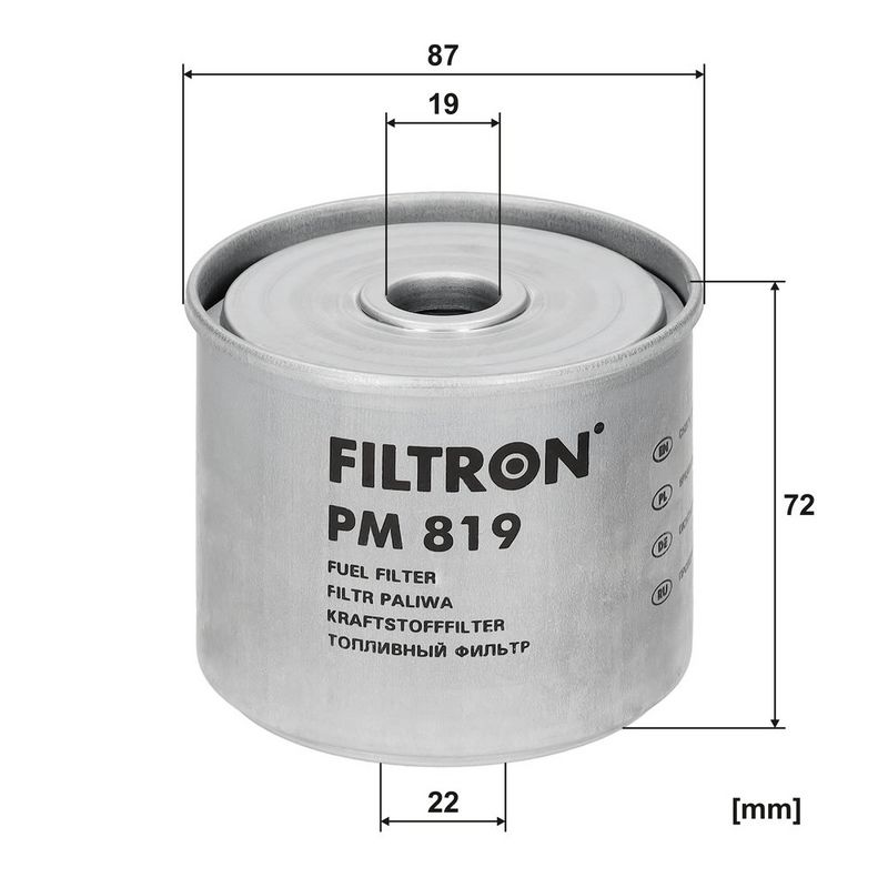 Kütusefilter, FILTRON PM 819