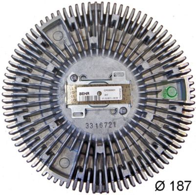MAHLE CFC 129 000P Clutch, radiator fan