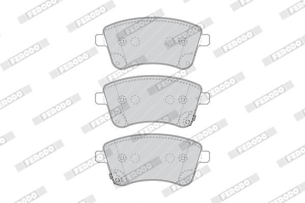 FERODO FDB4339 Brake Pad Set, disc brake