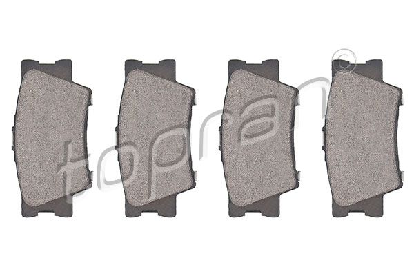 TOPRAN 600611 Brake Pad Set, disc brake