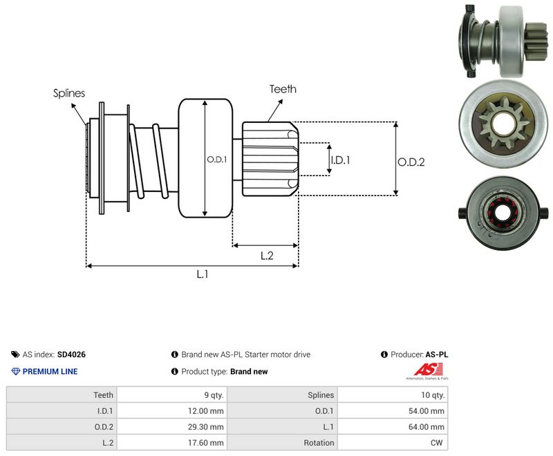 Vabajooks, starter, AS-PL SD4026