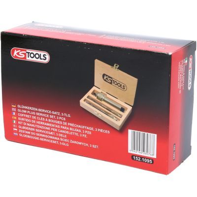 KS TOOLS 152.1095 Ištraukiklio rinkinys, kaitinimo žvakės kaištis