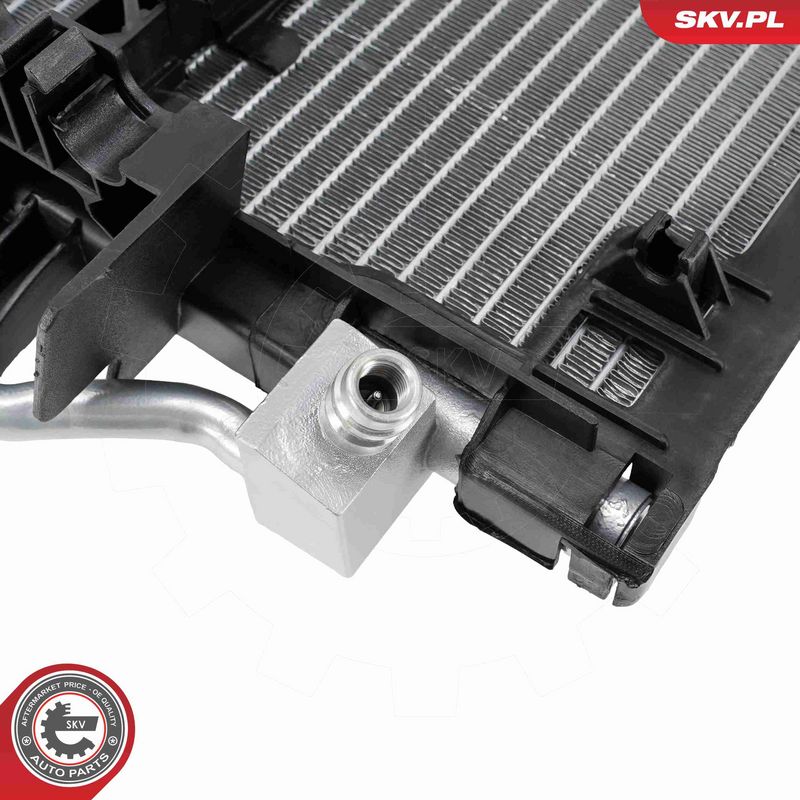 ESEN SKV 86SKV599 Condenser, air conditioning