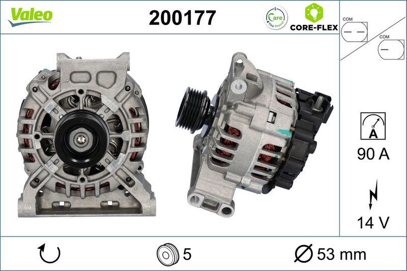 VALEO Dynamo / Alternator 200177