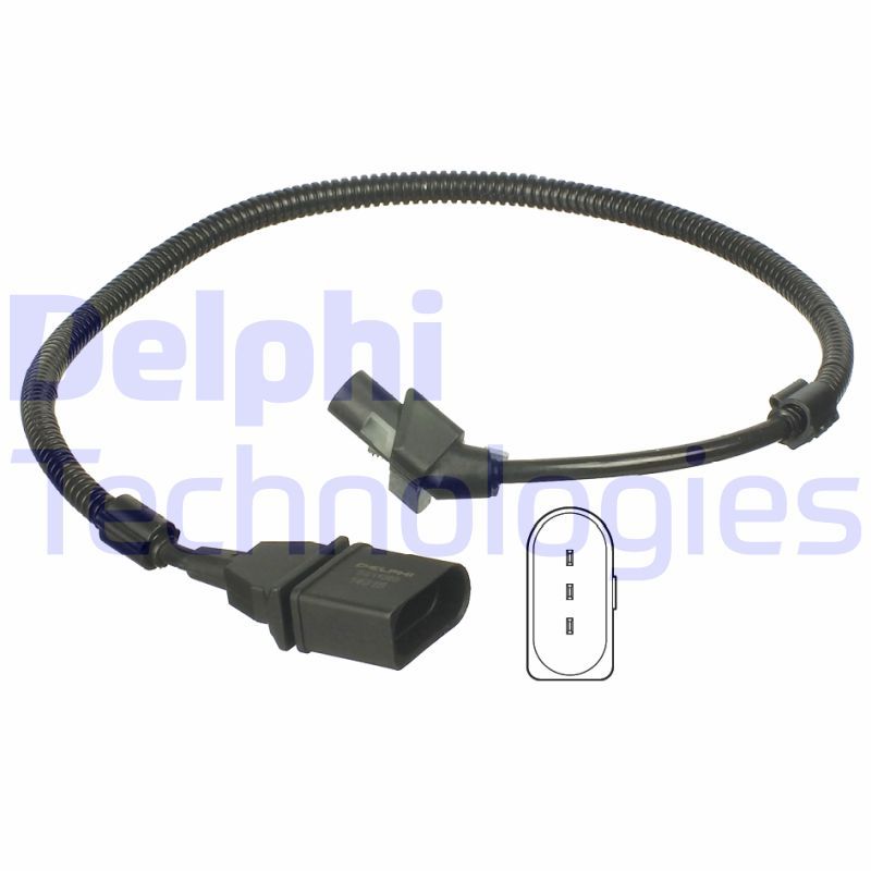 DELPHI Volkswagen датчик оборотов двигателя Caddy III, Golf IV 1.4/1.6 -06