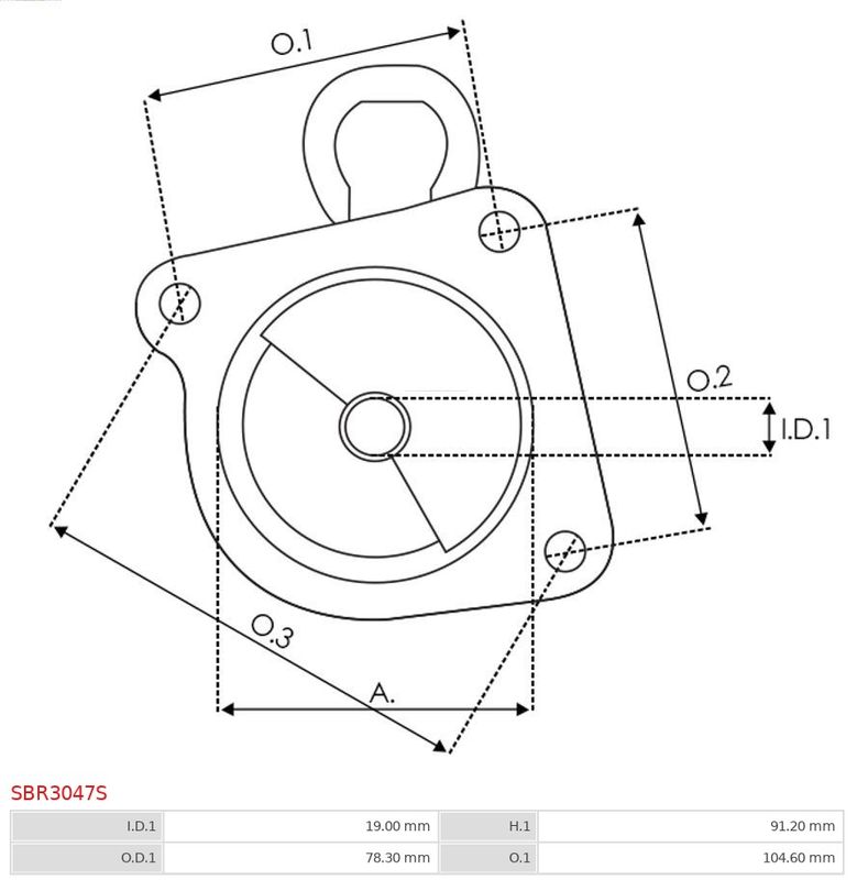 Кришка стартера, карбюратор, Auto Starter SBR3047S