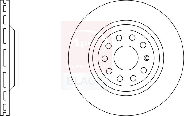 APEC Brake Disc DSK2460B