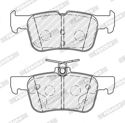 FERODO FDB5355 Brake Pad Set, disc brake