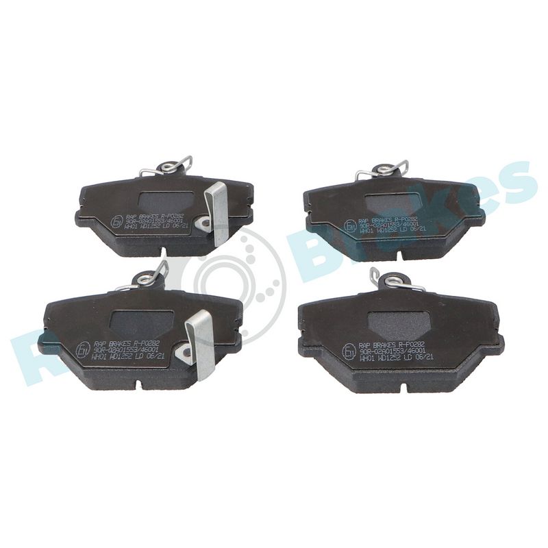 RAP BRAKES R-P0282 Brake Pad Set, disc brake