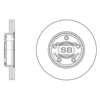 Гальмівний диск, Hi-Q SD4406