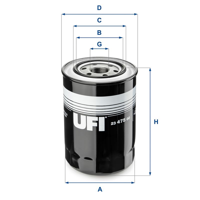 UFI olajszűrő 23.475.00