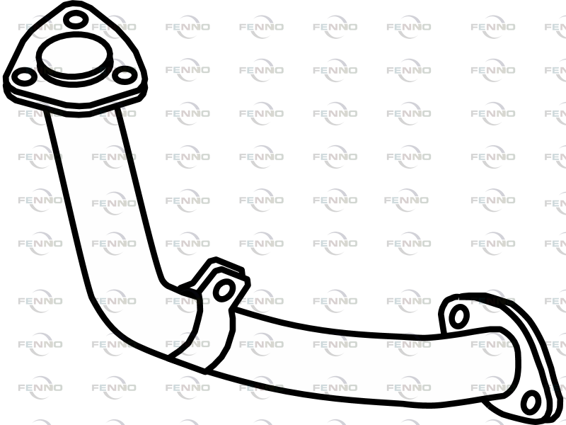 FENNO P23052 Exhaust Pipe