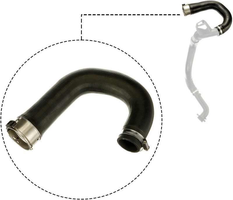 GATES 09-1708 Charge Air Hose