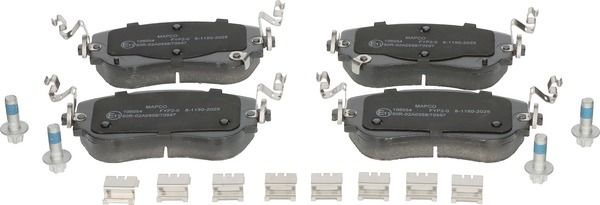MAPCO Remblokkenset, schijfrem