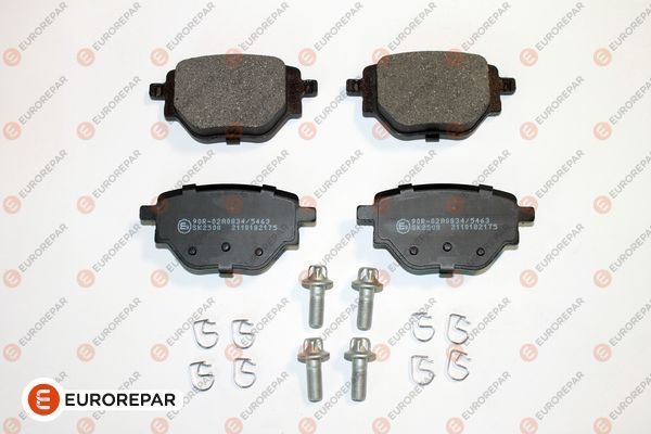 EUROREPAR 1689800280 - Brake Pad Set, disc brake