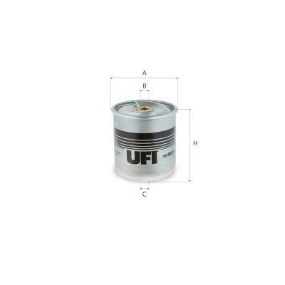 UFI hidraulikus szűrő, automatikus váltó 25.903.00