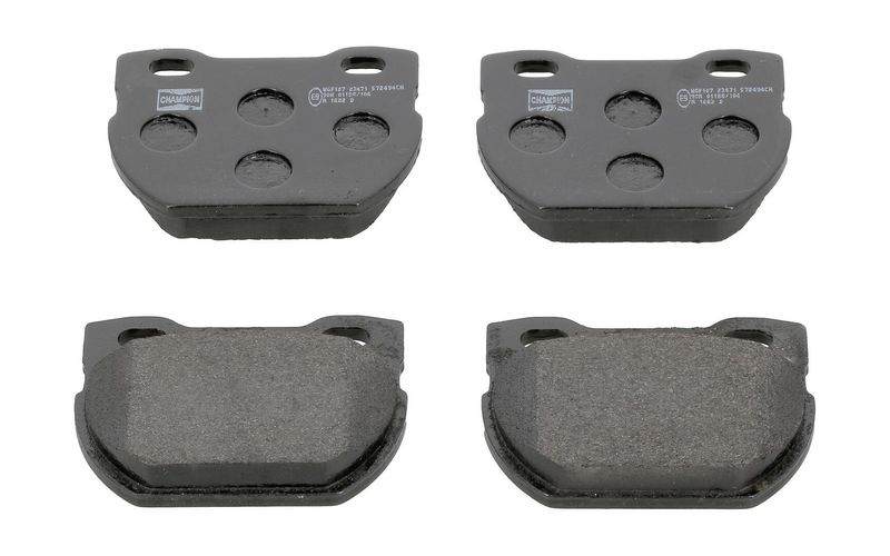 Plaquettes+de+frein+à+disque CHAMPION 572494CH