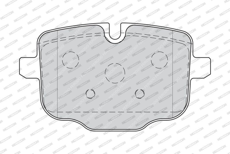 FERODO Plaquettes de frein à disque FDB4381