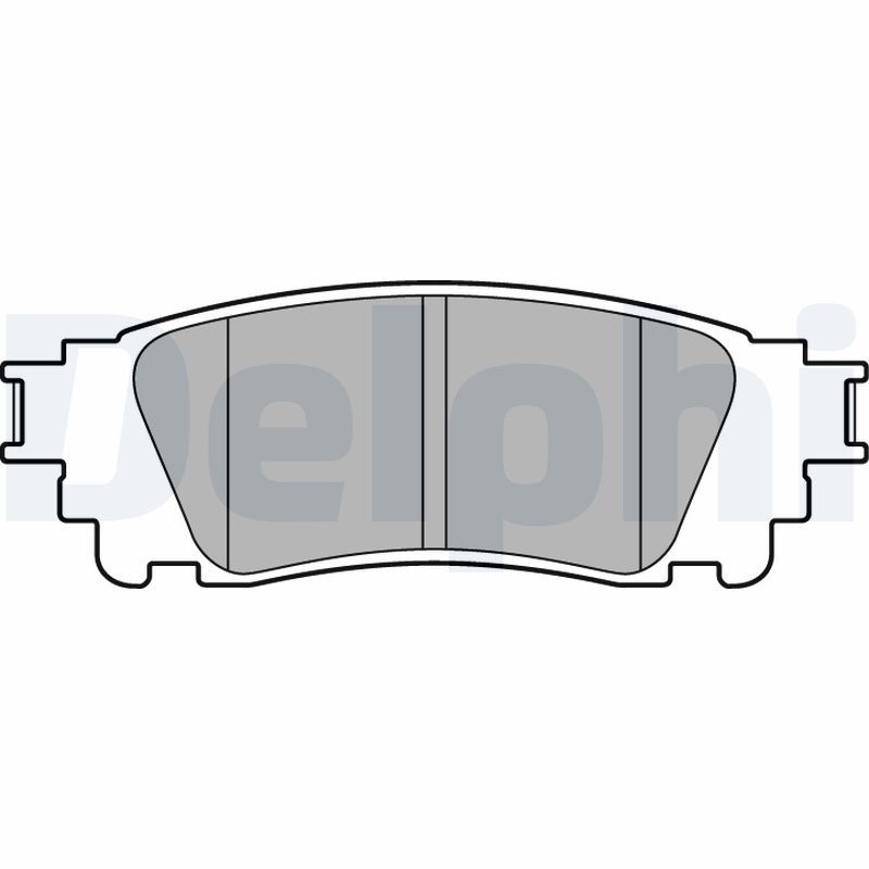 Комплект тормозных колодок на NX