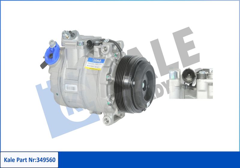KALE OTO RADYATÖR 349560 - Compressor, air conditioning