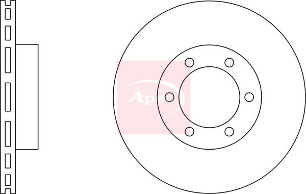 APEC Brake Disc DSK2280